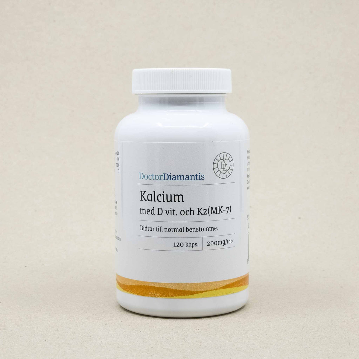 Kalcium med D vit och K2 (MK7) DoctorDiamantis