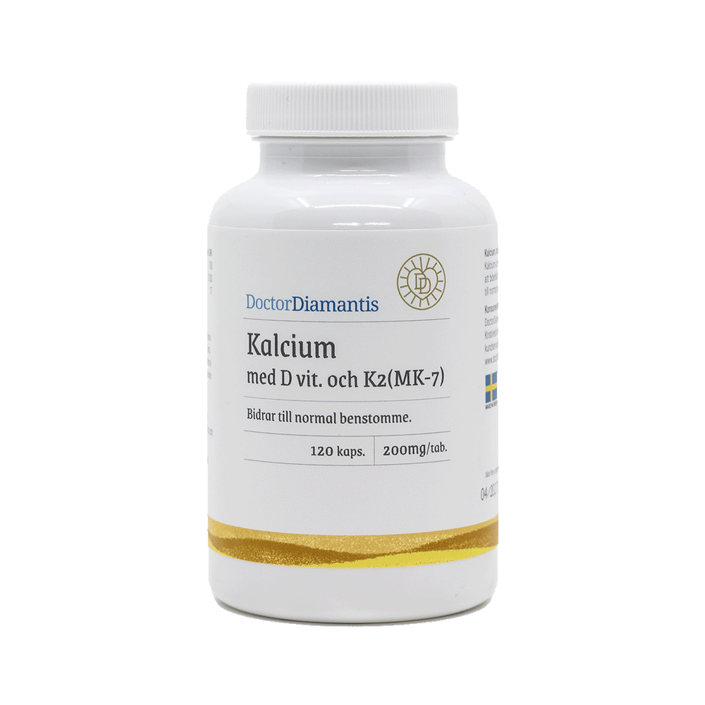 Kalcium med D vit och K2 (MK7)