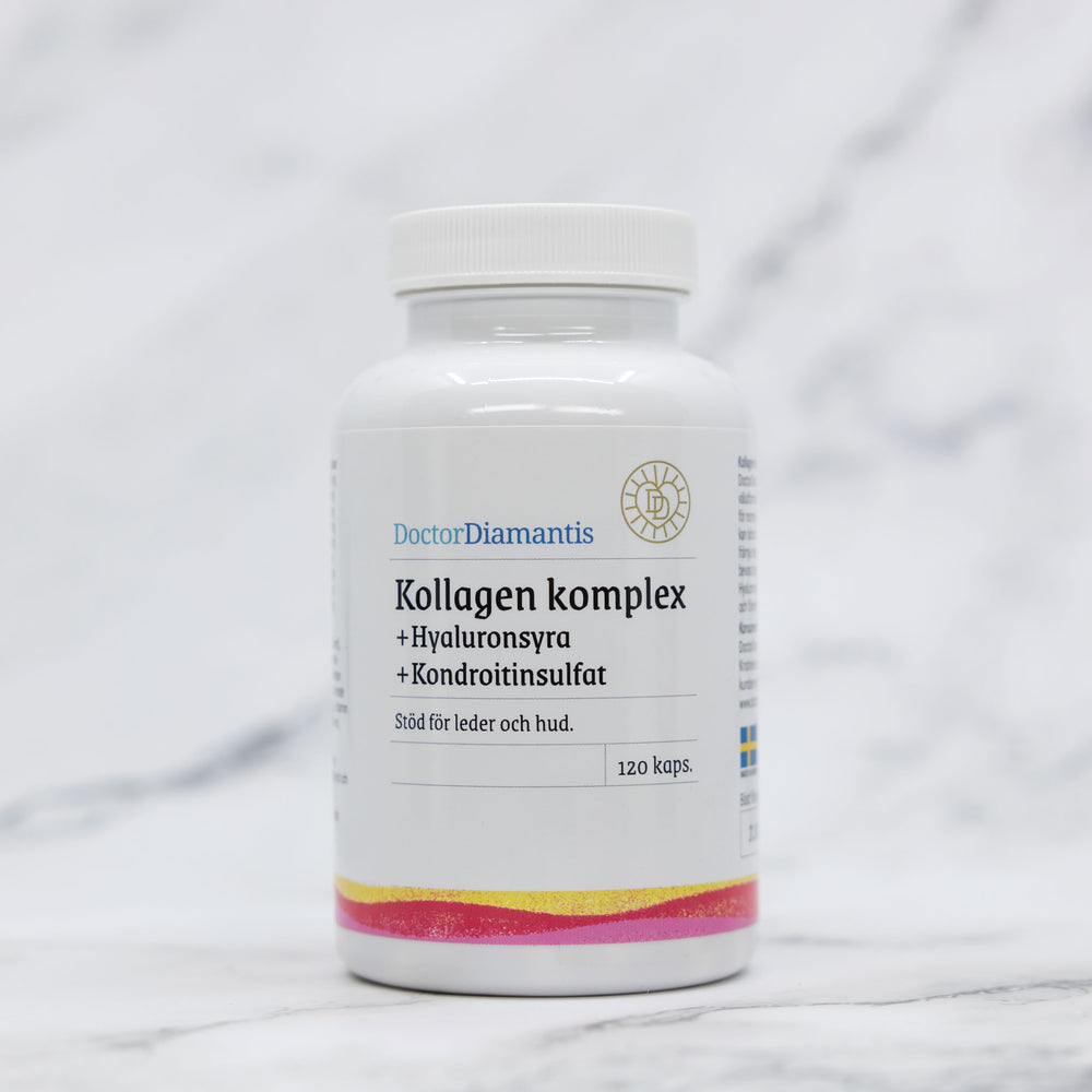 Kollagen komplex + Hyaluronsyra + Kondroitinsulfat