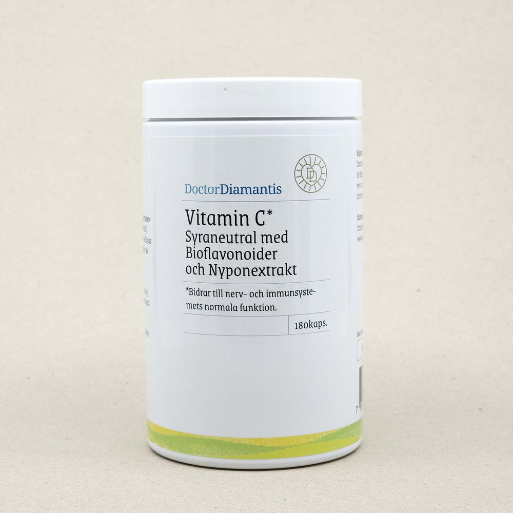 
                  
                    Vitamin C syraneutral + Bioflavonoider
                  
                