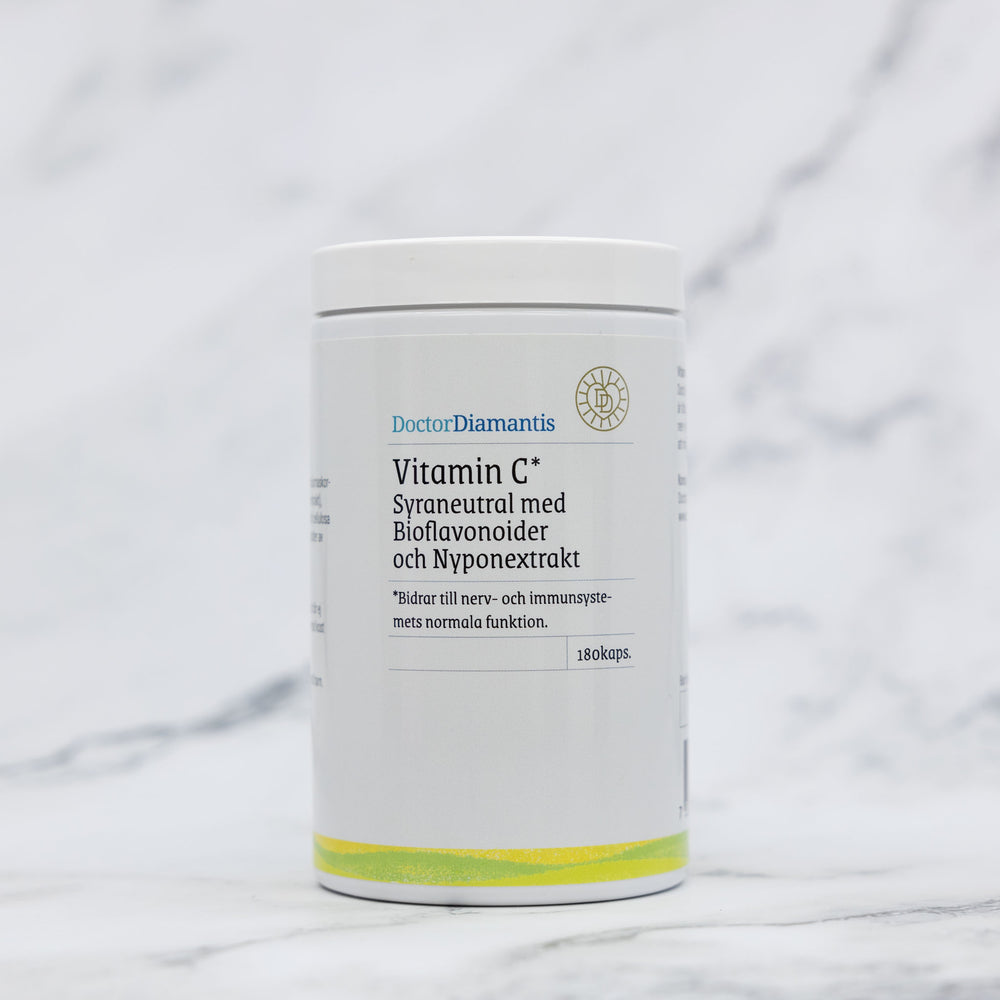 Vitamin C syraneutral + Bioflavonoider